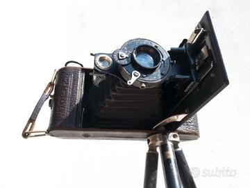 Antica fotocamera "a soffietto"  Goerz Tengor 1920