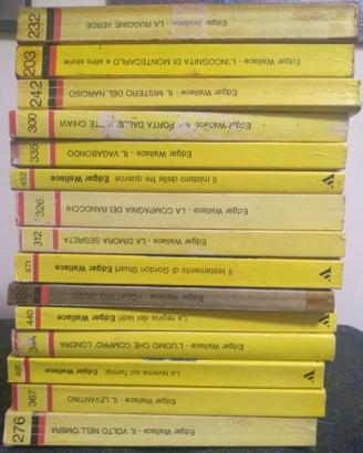 EDGAR WALLACE nei Classici del Giallo Mondadori