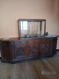 mobile in legno massello anni 60