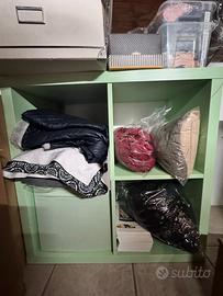 IKEA KALLAX – 4 cubi, verde salvia