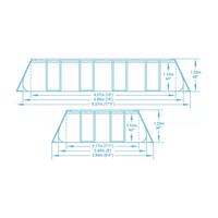 Piscina bastway 488x244x122
