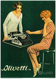 Poster M. Dudovich x Olivetti- "M20"