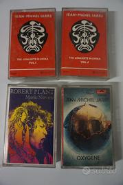 Audiocassette vintage rock D 5 Jane Michel Jarre 