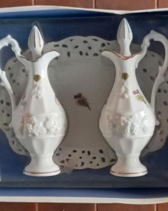 porcellana Bavaria Jaeger 1897  - set 3 pezzi