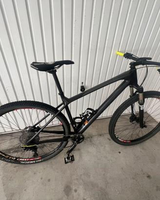 FOCUS RAVEN CARBON TG.M/shimano XT/Forcella reba
