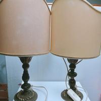 Lampade abat-jour ottone 