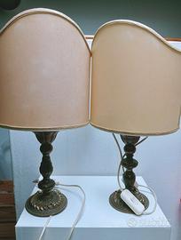 Lampade abat-jour ottone 