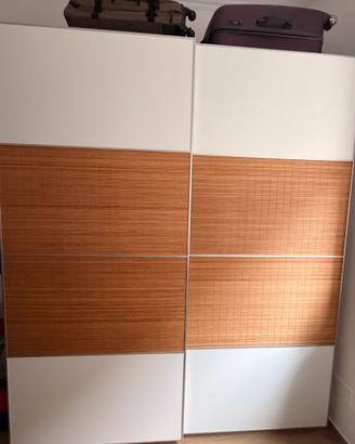 Armadio Pax Ikea con ante Scorrevoli