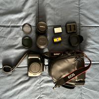 canon 1200d + obbiettivi +accessori