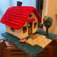 Casetta fatta a uncinetto