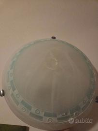 Plafoniera  in vetro