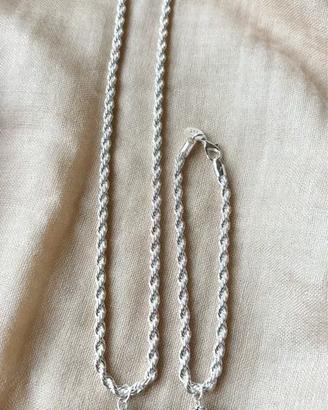 parure acciaio su coccu kokku onice portafortuna