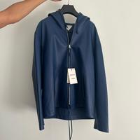 Bottega Veneta giubbotto con cappuccio in nappa