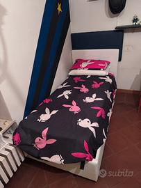 Letto contenitore a una piazza