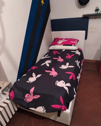 Letto contenitore a una piazza