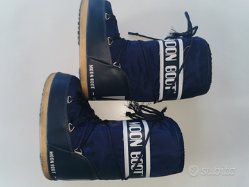 Moon Boot Blu Tecnica