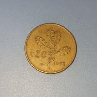 20 lire 1957