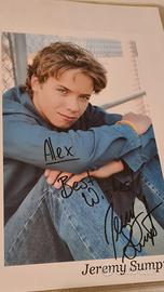 Foto con autografo Peter Pan  - Jeremy Sumpter