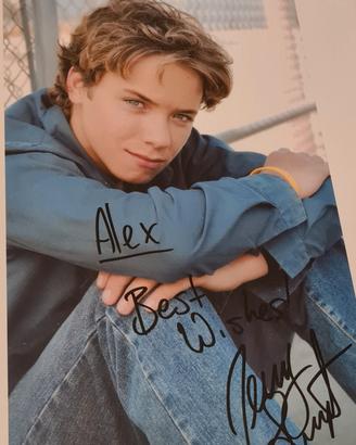 Foto con autografo Peter Pan  - Jeremy Sumpter