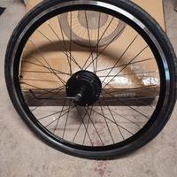Kit per la conversione di una bicicletta in bicicl