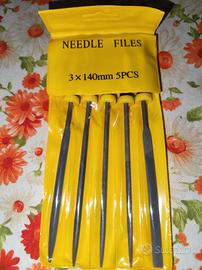 set 5 piccole raspe per legno