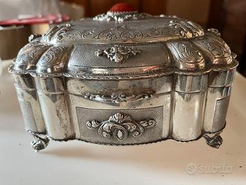 Portagioie argento 800