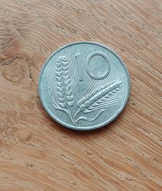 Moneta 10 lire 1954