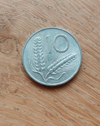 Moneta 10 lire 1954
