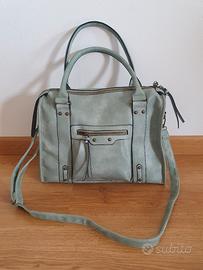 borsa nuova color salvia