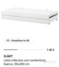 Letto estraibile Slakt