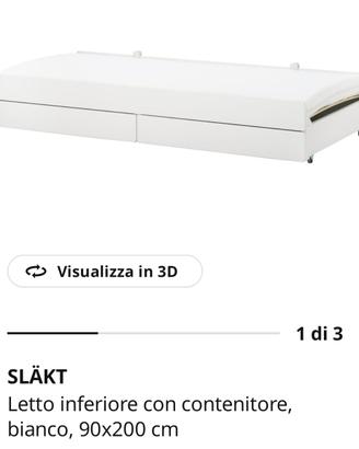 Letto estraibile Slakt
