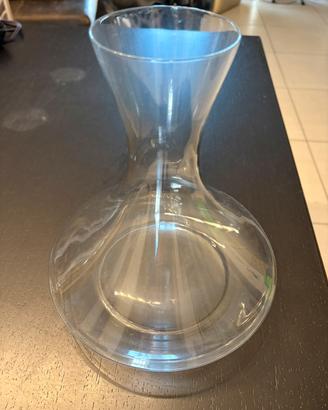 Decanter / caraffa per vino in vetro trasparente