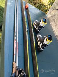 sci da fondo skating 