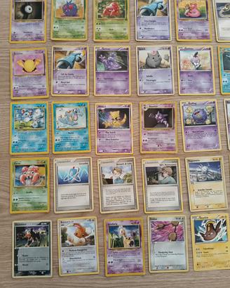 Lotto 50 carte Pokemon miste