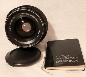 Obiettivo Zenzanon  50 f 2,8  per Zenza Bronica 