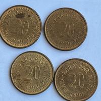 20 Para moneta Jugoslavia