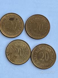 20 Para moneta Jugoslavia