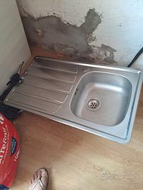 Lavandino acciaio inox