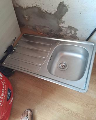 Lavandino acciaio inox