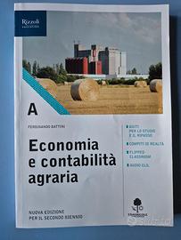 libro di economia "economia e contabilità agraria"