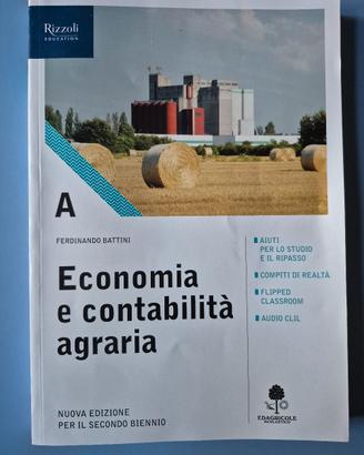 libro di economia "economia e contabilità agraria"