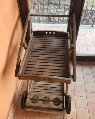 carrello servi vivande in tek