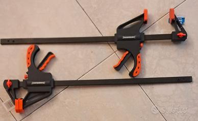 Coppia morsetti rapidi 450 mm