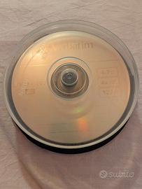 10 DVD-RW, Verbatim, vergini e riscrivibili. 4,7gb