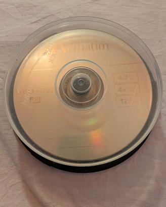 10 DVD-RW, Verbatim, vergini e riscrivibili. 4,7gb