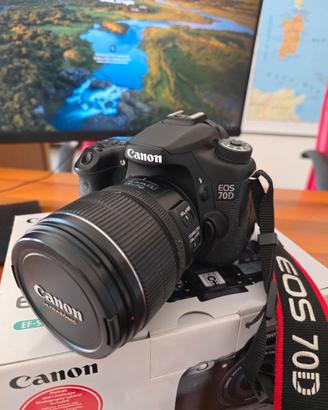 REFLEX SEMIPROFESSIONALE CANON EOS 70D