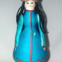 Bambola Russa Papier Mache ( Kirghizistan)