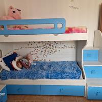 letto a castello camera bambini 