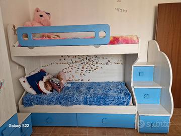 letto a castello camera bambini 