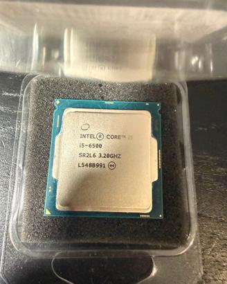 CPU Intel Core i5 6500 + disipatore Intel nuovo